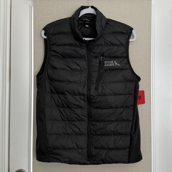 Eddie Bauer Men's Down Puffer Vest Medium - Picture 3 of 5